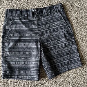 Hurley Monochrome Geometric Shorts